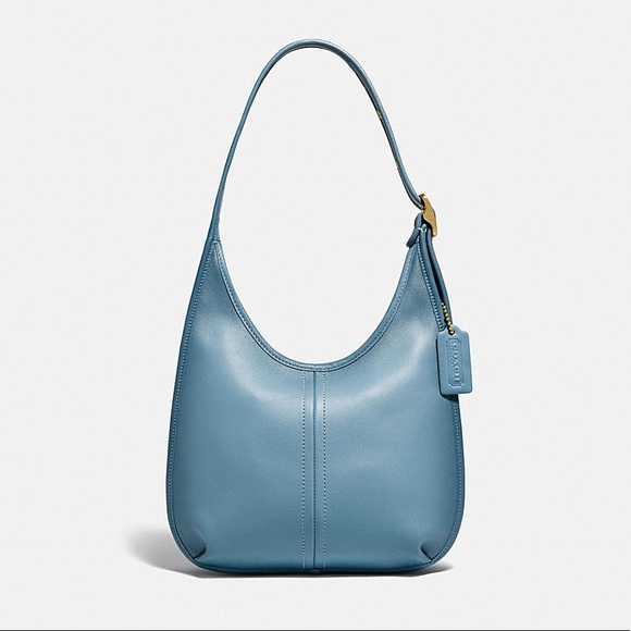 バッグ Vintage Coach Ergo Bag 2Set Sky Blue Coach | Bags | Coach Ergo Shoulder Bag In Azure Blue Nwt C2265